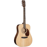 Cort Earth 60 Open Pore Acoustic Guitar - Natural