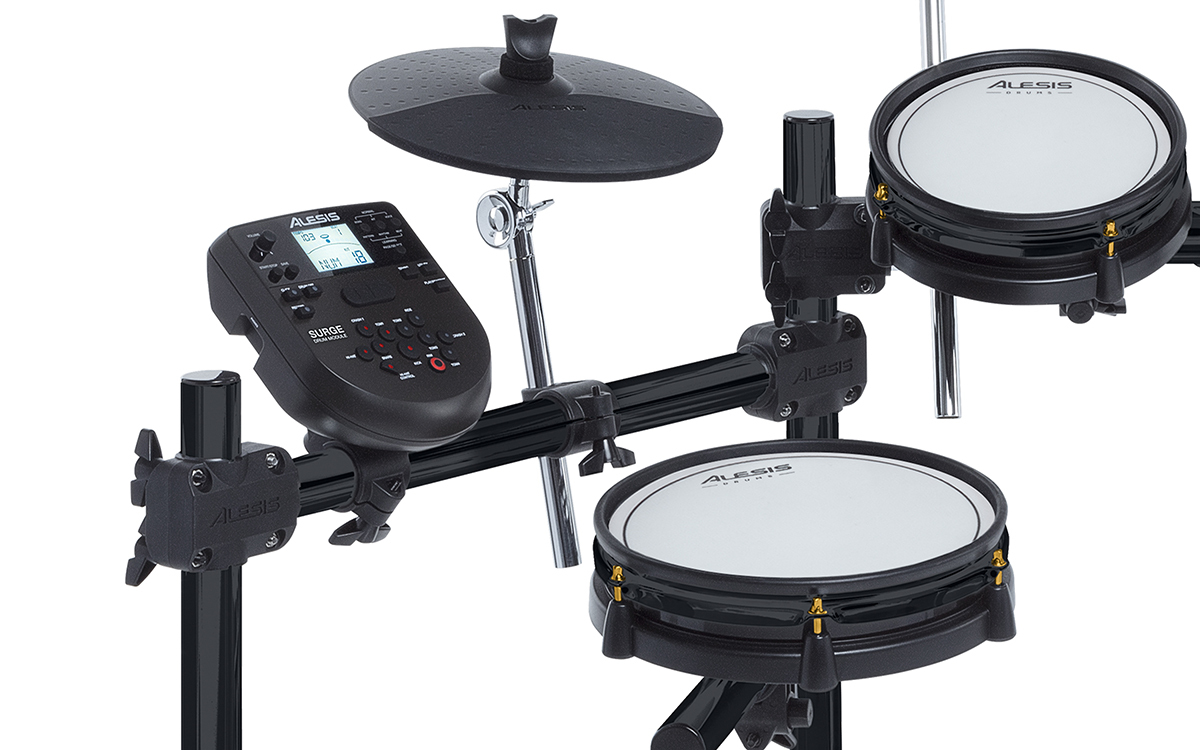 Alesis Surge Mesh SE 5Piece Electronic Drum Kit w/Mesh Heads & 3 Cymbal Pads Gold Coast Music