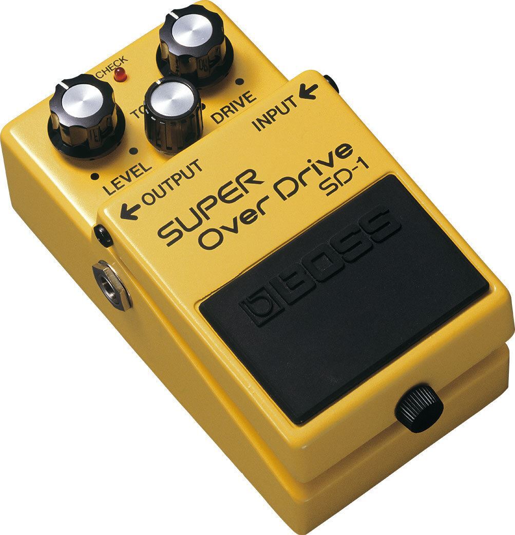 Boss SD1 Super Overdrive Pedal Gold Coast Music