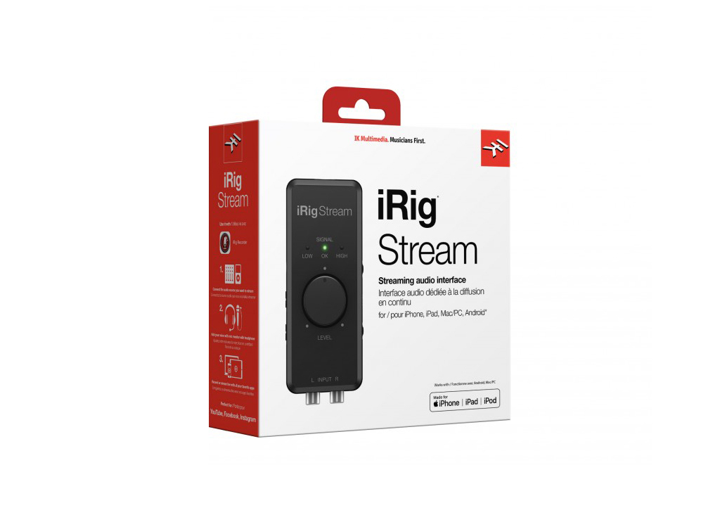 Ik Multimedia iRig Stream Stereo Audio Interface