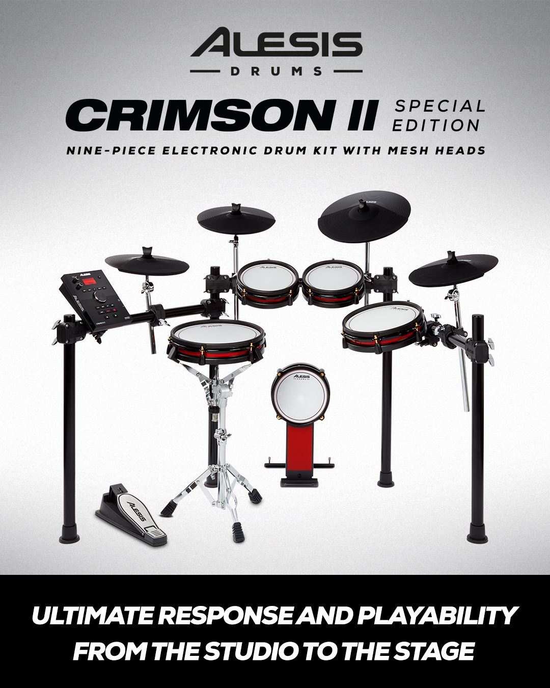 Alesis Crimson II SE 5-Piece Electronic Drum Kit (Special Edition)