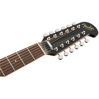 Fender Villager 12-String, Walnut Fingerboard, Black V3 | Gold ...