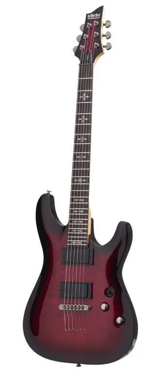 Schecter SCH3245 Demon-6 Crimson Red Burst | Gold Coast Music