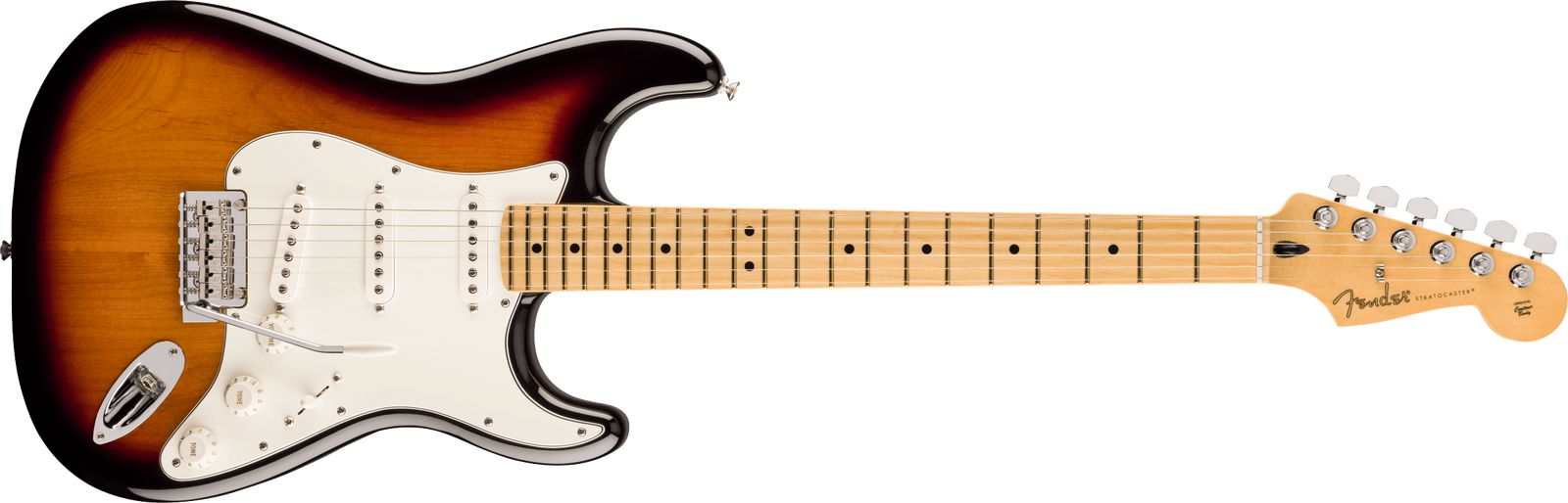 Fender 70th Anniversary Player Stratocaster, MN, 2-Color Sunburst