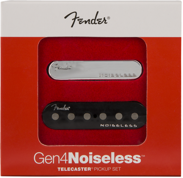 Fender Gen 4 Noiseless Telecaster Pickups, Set of 2
