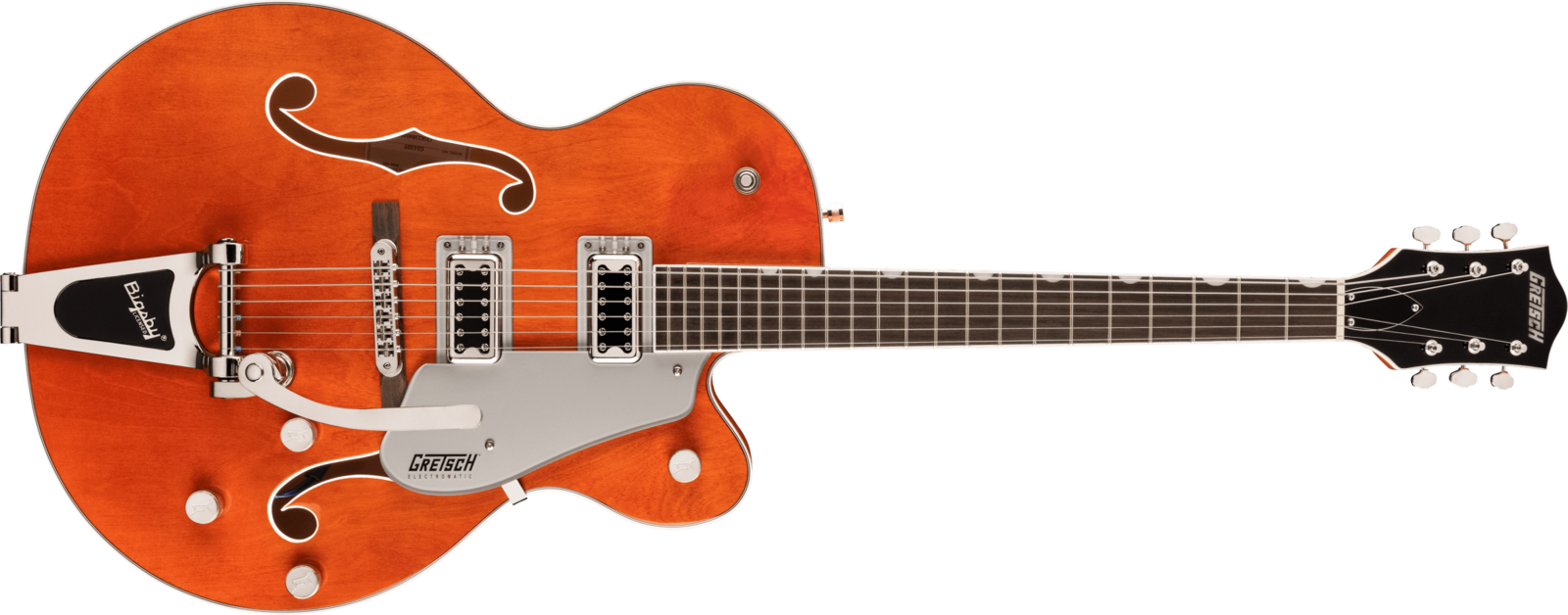 Gretsch G5420T Electromatic® Classic Hollow Body Single-Cut with Bigsby®, Laurel Fingerboard - Orange Stain