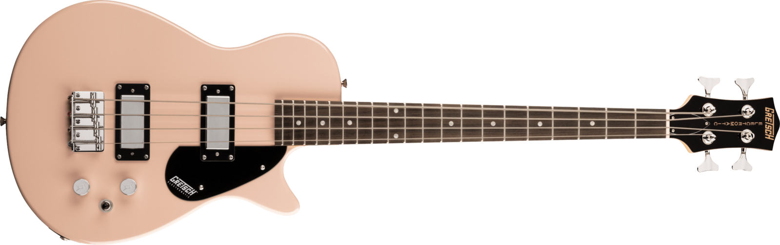 Gretsch G2220 Electromatic® Junior Jet™ Bass II Short-Scale, Black Walnut Fingerboard - Shell Pink