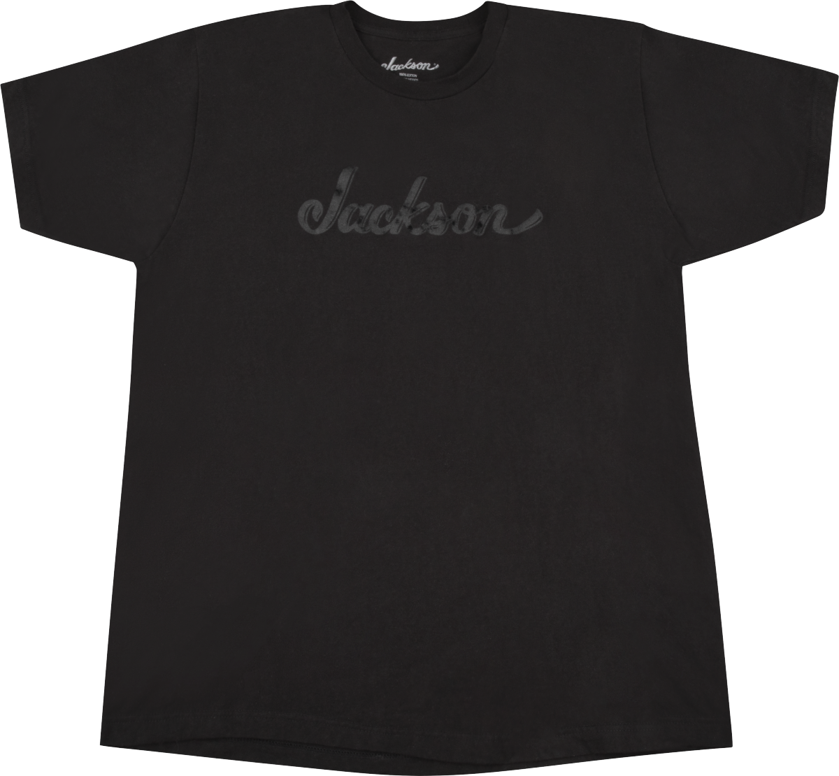 Jackson® Logo T-Shirt, Black with Dark Gray Logo, M