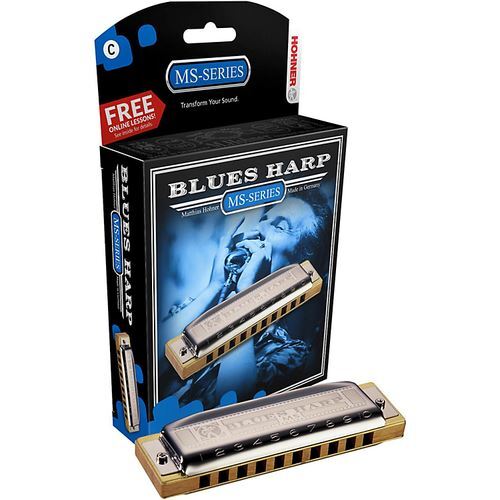 HOHNER NEW BOX BLUES HARP F