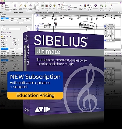 Sibelius Ultimate 1-Year Education Subscription