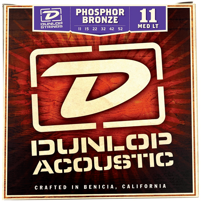 Dunlop 11-52 Phosphor Bronze Acoustic Strings