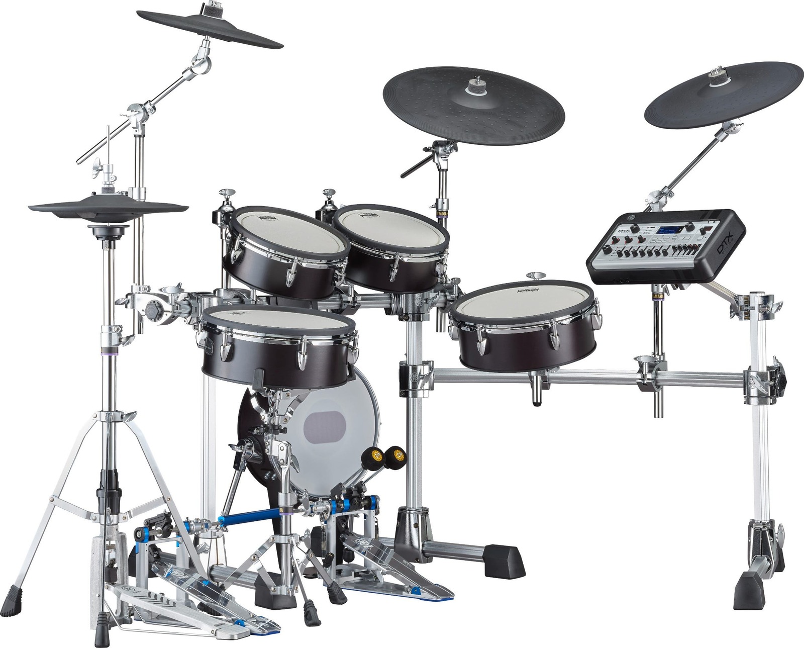 Yamaha DTX10 TCS Flagship Electronic Drum Kit Black Forest