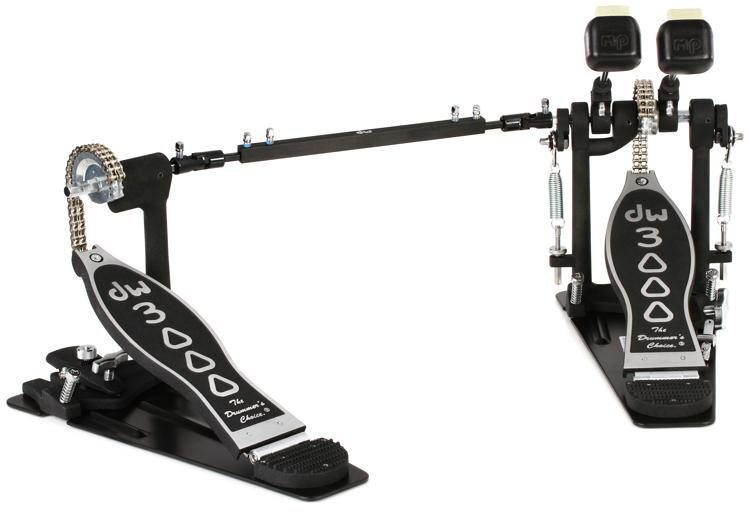 DW DWCP3002 Double Bass Drum Pedal Gold Coast Music