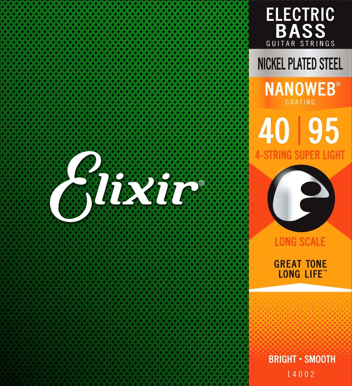 Elixir 14002 Electric Bass Nickel Plated Steel 40-95