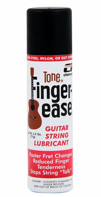 Finger Ease Guitar String Lubricant Aerosol Spray Can