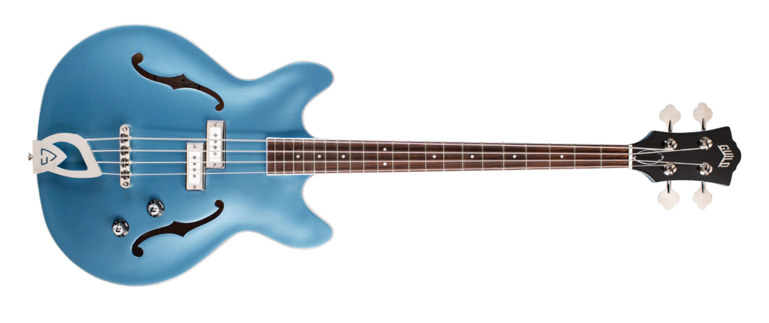 Guild Starfire 1 Bass Electric Bass Guitar - Pelham Blue