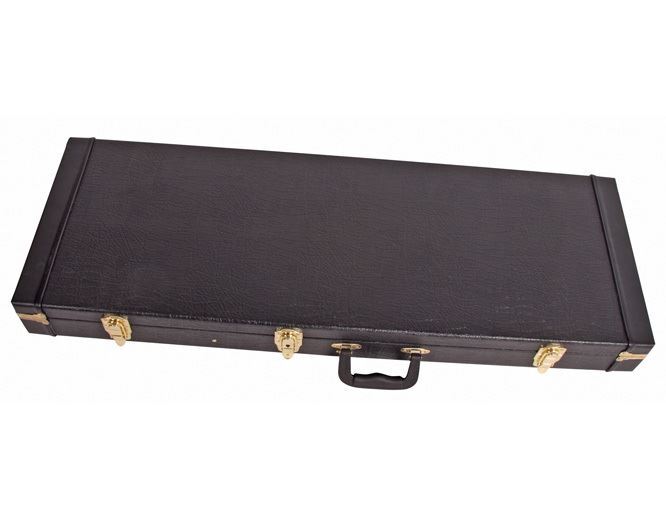 V-Case HC1010 Strat Tele Rectangular, Plywood Covered in Black Vinyl