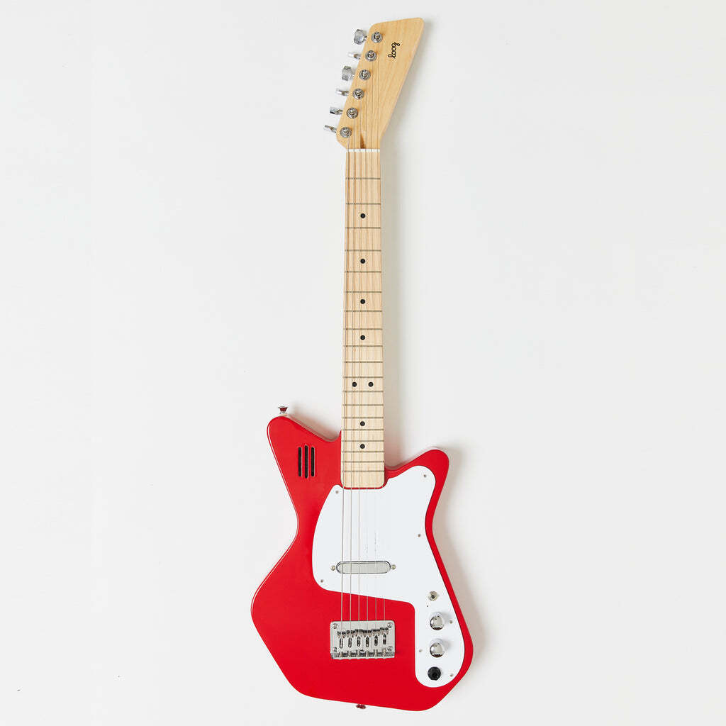 Loog Pro VI Electric Red Guitar