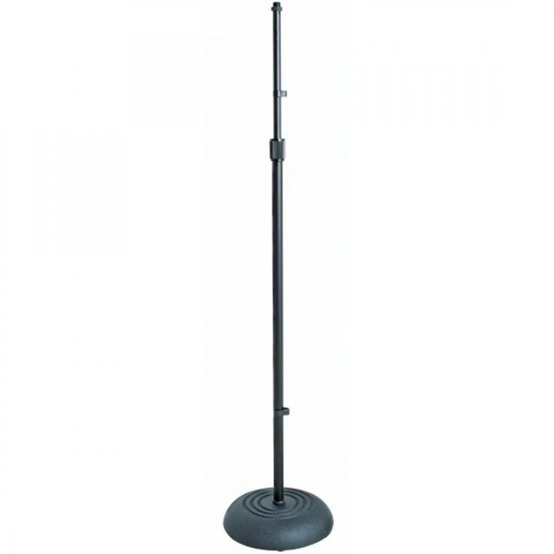 Xtreme MA367 Round Cast Base Microphone Stand Black  