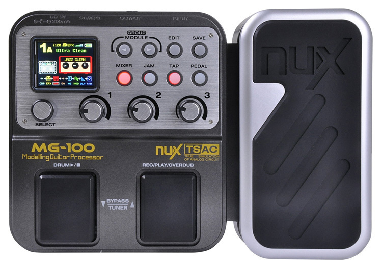 NU-X MG100 Multi-Effects & Modelling Processor