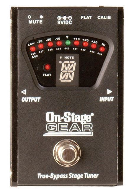 OnStage OSGTA7800 Pedal Tuner