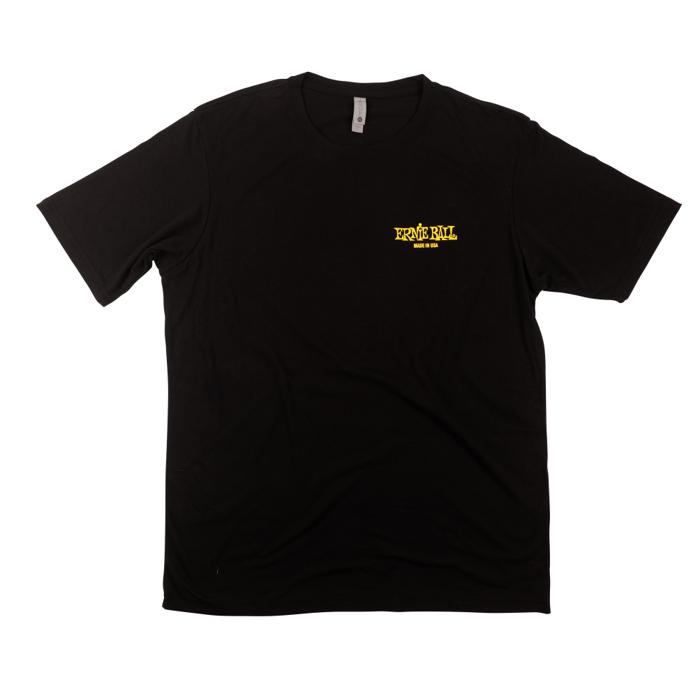 Ernie Ball In Slinky We Trust TShirt Gold Coast Music