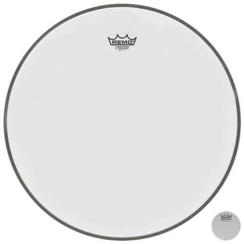 REMO 20" COATED POWERSTROKE 3 SMOOTH WHITE