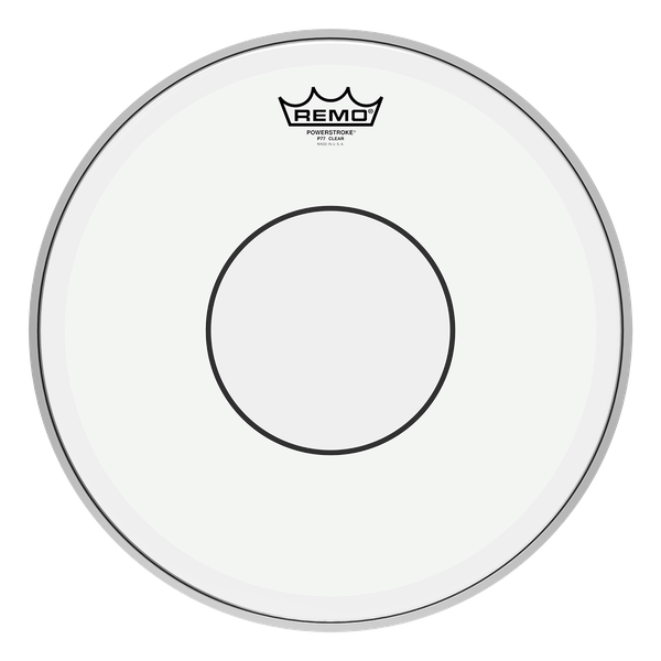 Remo 14" PS77 Powerstroke 77 Clear w/Top Clear Dot Drum Head