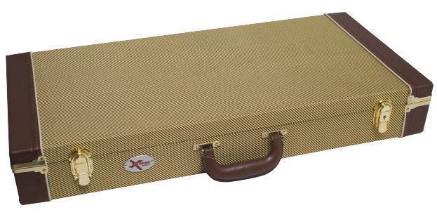 Xtreme PC320 Vintage Tweed Pedal Road Case w/Removable Lid Small