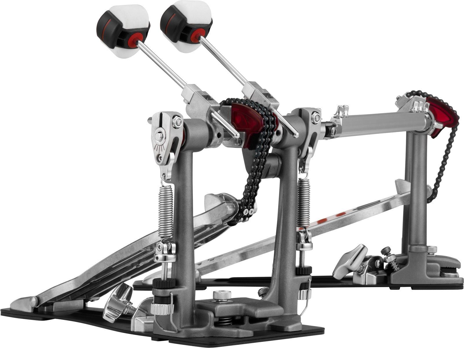 Pearl P2052C Eliminator Redline Chain Drive Double Kick Pedal Gold Coast Music
