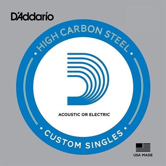 D'Addario PL017 Plain Steel Guitar Single String