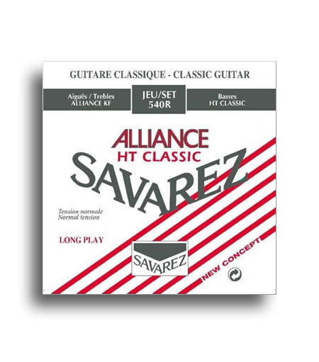 Savarez 540R Alliance HT Classic Standard Tension Classical Guitar String Set