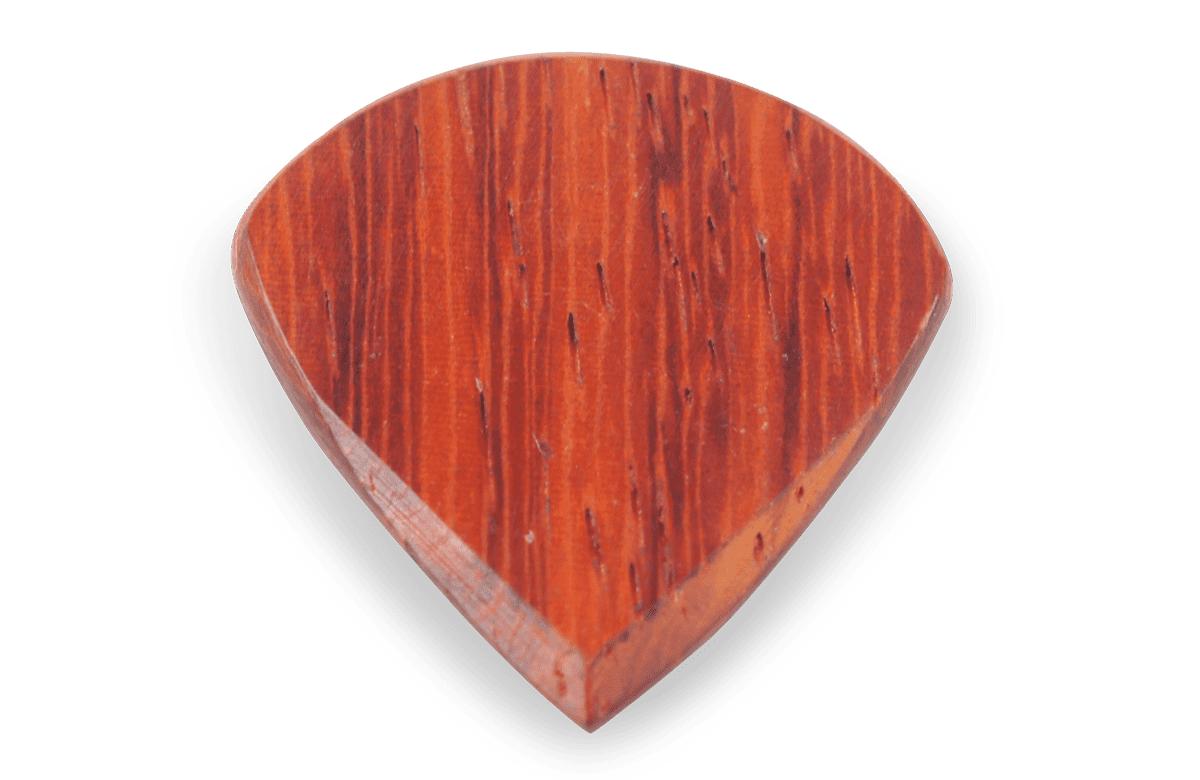 Tone Grown Padauk Pick Jazz 3 Size Gold Coast Music