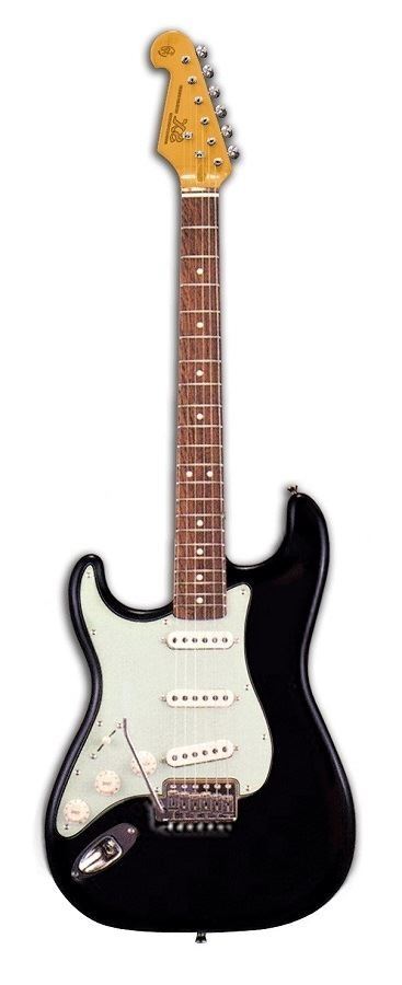 Essex VES34LHB 3/4 Size Left-Hand SC Style Electric Guitar