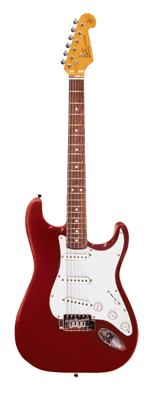 Essex VES62CAR Vintage Series Electric Guitar Candy Apple Red w/ Bag