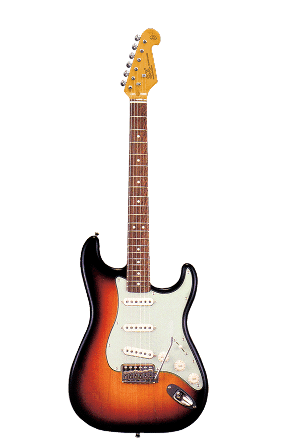 Essex VES62TS Vintage Series Electric Guitar Sunburst w/ Bag