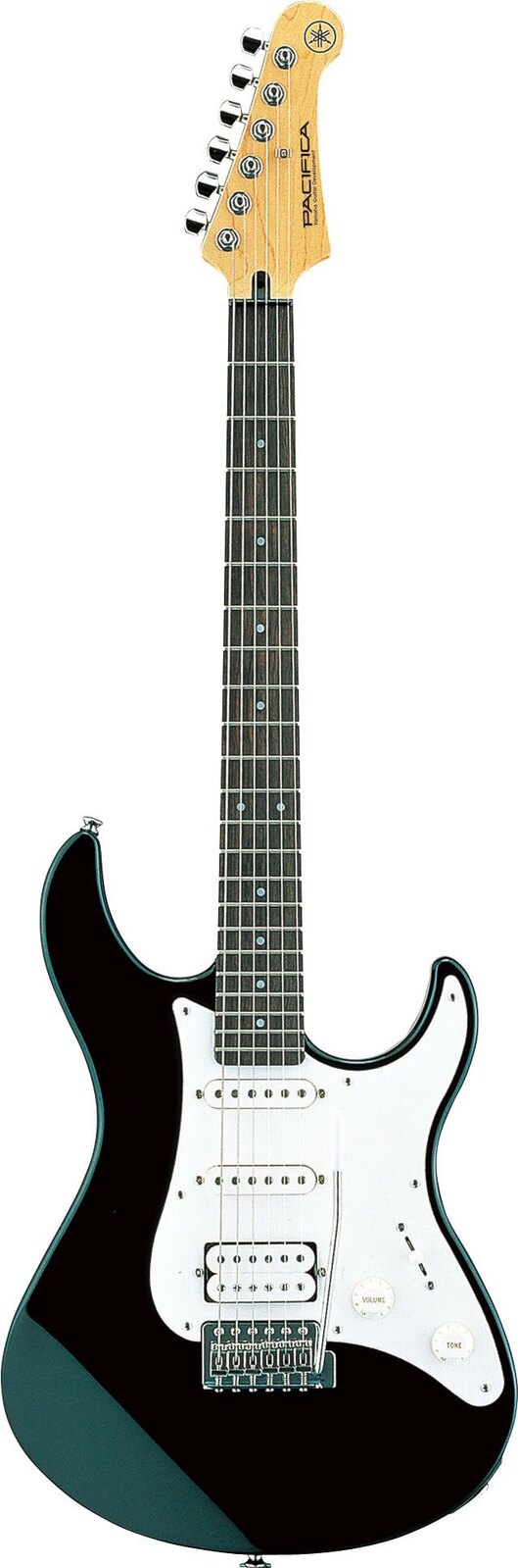 Yamaha PAC112J Pacifica Electric Guitar In Black Gold Coast Music