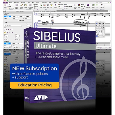 Sibelius Ultimate 1-Year EDUCATION Subscription