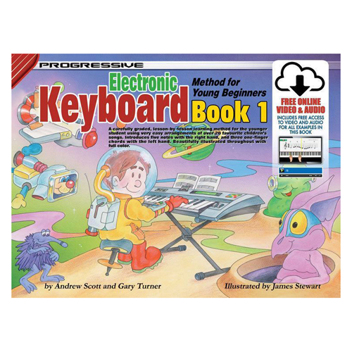 Progressive Electronic Keyboard - Book 1