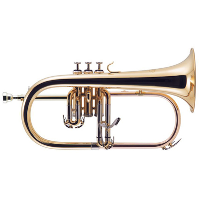 J.Michael FG500 Flugelhorn (Bb) in Clear Lacquer Finish