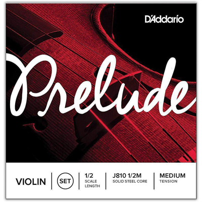 Prelude Violin Strings J810 1/2M Medium Tension 