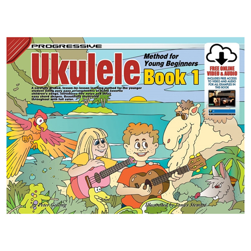 Progressive Ukulele Method for Young Beginners Book 1