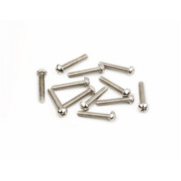 Fender American Vintage Stratocaster® Saddle Intonation Screws, 4-40 X 5/8", Nickel (12)