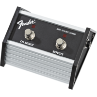 Fender 2-Button Footswitch: Channel Select / Effects On/Off with 1/4" Jack