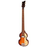 Hofner HCT-SHVB-SB Shorty Violin Bass Guitar - Sunburst