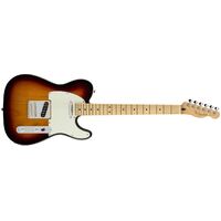 Fender Player Telecaster® guitar, Maple Fingerboard, 3-Colour Sunburst