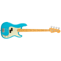 Fender American Professional II Precision Bass, Maple Fingerboard - Miami Blue
