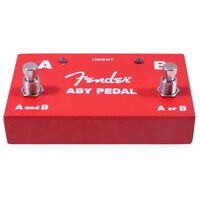 Fender® 2-Switch ABY Pedal, Red