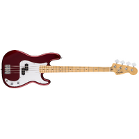 Fender Standard Precision Bass MN White Pickguard Candy Cola