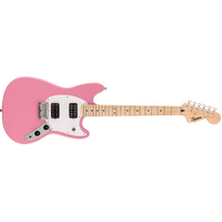 Fender Squier Sonic Mustang HH, MN, White Pickguard, Flash Pink